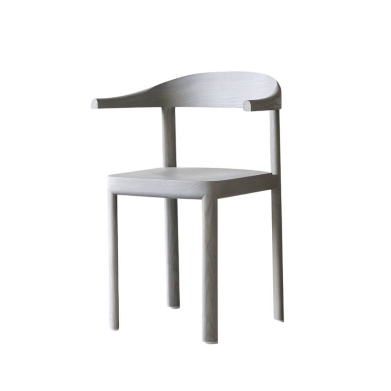 Stattmann - Curv Chair - moderne Esstisch Stühle mit Armlehne aus Holz von STATTMANN