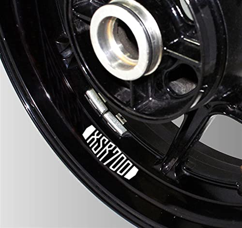 STATUZ Rad-Logo-Motorrad-Aufkleber Für Yamaha XSR 700 XSR 700 XSR700, Reflektierender Aufkleber, Radstreifen, 17-Zoll-Reifen Schmücken (Color : 5) von STATUZ