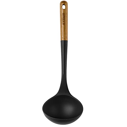 STAUB 40503-104 Schöpfkelle Akazienholz, 31 cm, schwarz von STAUB