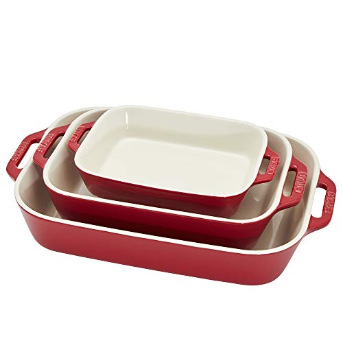 STAUB 40508-171-0 Ceramics Keramik-Backform-Set, kirsche STAUB 40508-171-0 Ceramics Keramik-Backform-Set, kirsche von STAUB