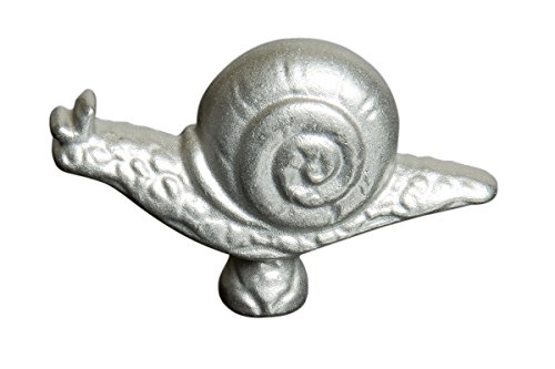 STAUB Knauf Schnecke, Edelstahl, für Cocottes/Bräter mit Durchmesser 18-41 cm, Silber von STAUB