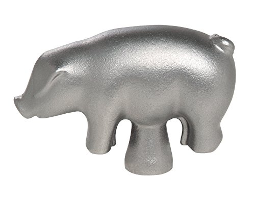 STAUB Knauf Schwein, Edelstahl, für Cocottes/Bräter mit Durchmesser 18-41 cm, Silber von STAUB