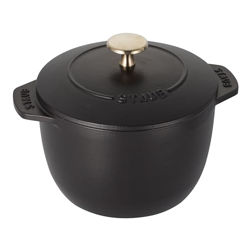 STAUB Reiskokotte, rund, Gusseisen, 16 cm, Grau von STAUB