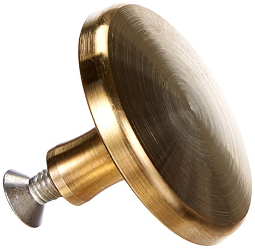 STAUB Knauf, rund, 3 cm, Messing, für Cocottes/Bräter mit Durchmesser 12-17 cm, Gold von STAUB