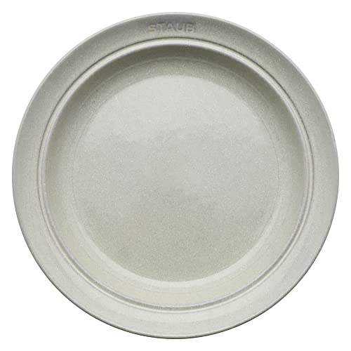 Staub Ceramic Dinnerware Suppen-/Nudelschalen-Set, 24,1 cm, Weiß, 4-teilig von STAUB
