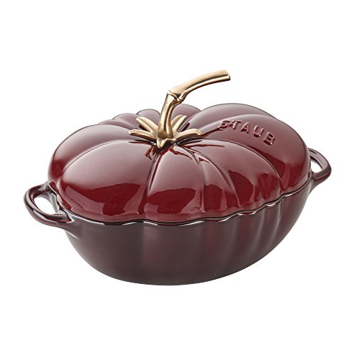 Staub Tomatenkokotte, Gusseisen, 3 l, Grenadine, hergestellt in Frankreich von STAUB