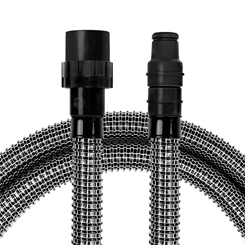 Premium Gewebeschlauch 6m für Industriesauger - Universeller 58mm Anschluss - Knickfest & robust von STAUBSAUGERMANUFAKTUR staubsaugermanufaktur.de