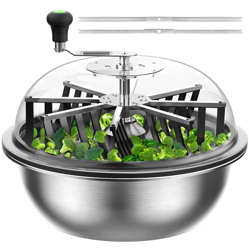 STAYGROW 19 Zoll Bowl Erntemaschine Grow Garten Knospe Manuell Bud Trimmer Schale Hydroponic Blatt Twisted Spin Cut für Pflanzen Knospe und Blume mit Blade von STAYGROW