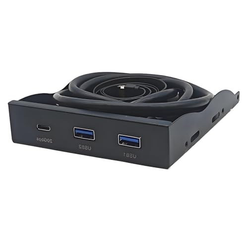 STBQHG 19-poliger Stecker auf USB 3.2 und Typ C Laufwerksschacht Panel für Geräteanschluss und verbesserte Systemfunktionalität STBQHG 19-poliger Stecker auf USB 3.2 und Typ C Laufwerksschacht Panel für Geräteanschluss und verbesserte Systemfunktionalität von STBQHG