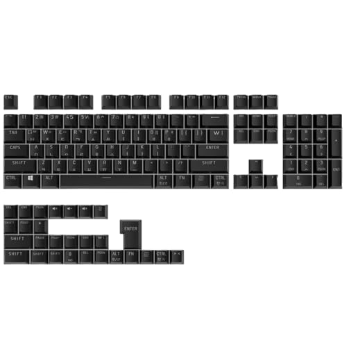 STBQHG 1Set ABS Keycap 104 Tasten Koreanische Hintergrundbeleuchtung Keycaps OEM Höhe Dye Sublimation Key für mechanische Tastatur von STBQHG