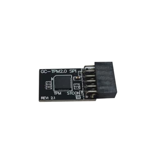 STBQHG Allgemeiner Zweck für TPM2.0 SPI-Verbindungsplatine, PC-kompatibles Sicherheits-PCB-Modul (12–1-polig) von STBQHG