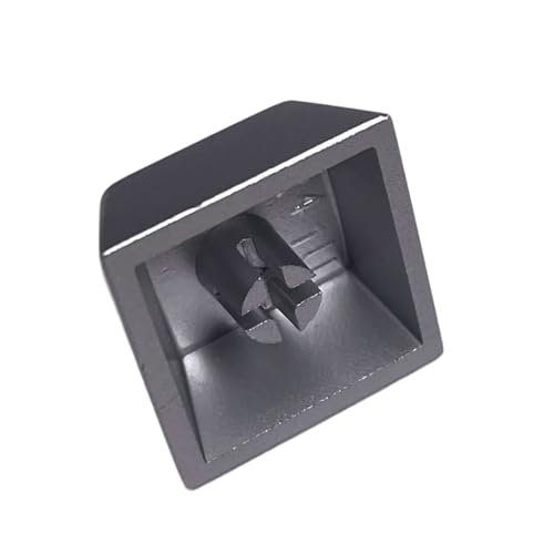 STBQHG Legierung Keycap Original Höhe Scratch Metal Finish Keycap for Mechanical Keyboards Switches von STBQHG