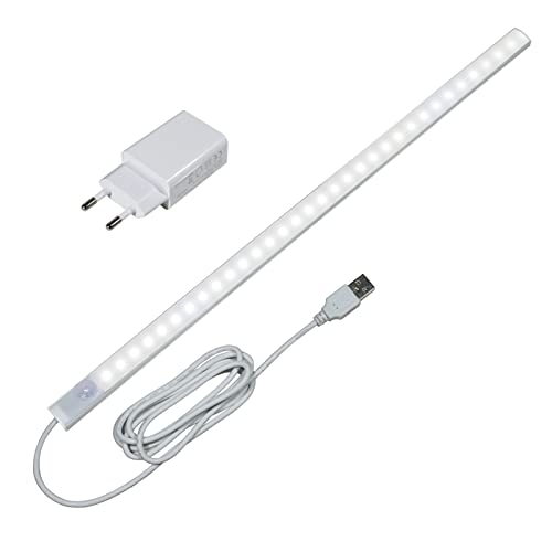 STBTECH LED Bewegungsmelder Schrankleuchten Küche, 43cm Heller Lichtleiste, küchen led unterbauleuchte,Unterschrank Beleuchtung für Schrank,Regale,Werkbank,Kleiderschrank,Kaltweiss 6000K von STBTECH