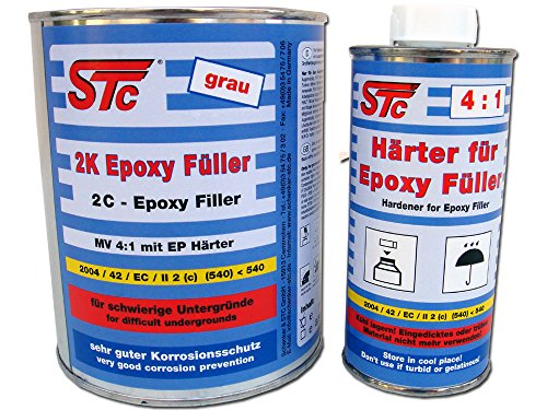 STC 2K Epoxid Füller Set 1,75 kg Epoxy Primer 4:1 grau Epoxi Füller Epoxid Grundierung grau STC 2K Epoxid Füller Set 1,75 kg Epoxy Primer 4:1 grau Epoxi Füller Epoxid Grundierung grau von STC