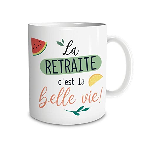 STC Keramiktasse "La Rétraite c'est la belle Vie" von STC