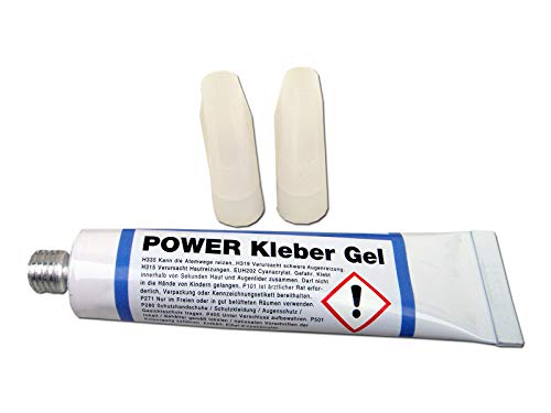 STC Power Kleber Gel 20 g Tube Sekundenkleber Gel Nicht tropfend Industriekleber dickflüssig von STC