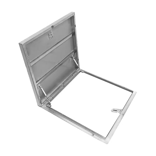 Dachluke Mit Schlossdesign, Dachluken Aus Edelstahl, Sicherheitstüren Für Den Notzugang, Mit Gasdruckfederstangen, Für Die Heimindustrie, Gewerbegebäude(60cm/23.6in) von STCERY