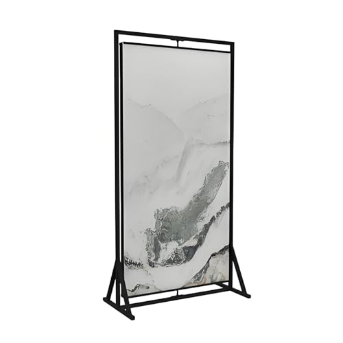 STCERY Fliesenmusterständer, Bodenfliesen-Präsentationsständer, Bodenstehender Musterständer, Wird for Platzieren Verschiedener Baustoffproben Verwendet(Black,150 * 75cm/59 * 29.5in) von STCERY