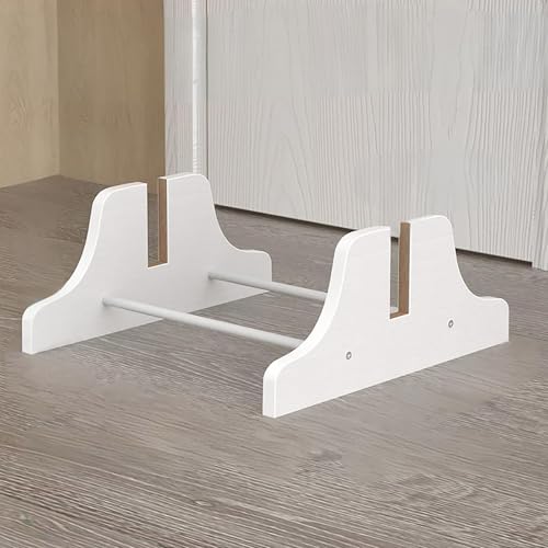 STCERY Fliesenmusterständer, Bodenmusterständer, Bodenfliesen-Präsentationsständer, 2er-Set MDF Und Metall Organizer, Für Messen Und Ausstellungsräume(White,23 * 51 * 55cm/9 * 20 * 21.6in) von STCERY