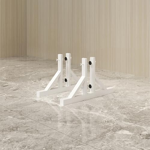 STCERY Verstellbarer Fliesenmusterständer, Bodenmusterständer, Bodenfliesen-Präsentationsständer, 2er-Set Metall-Organizer, Für Messen Und Ausstellungsräume(White,32cm/12.6in) von STCERY