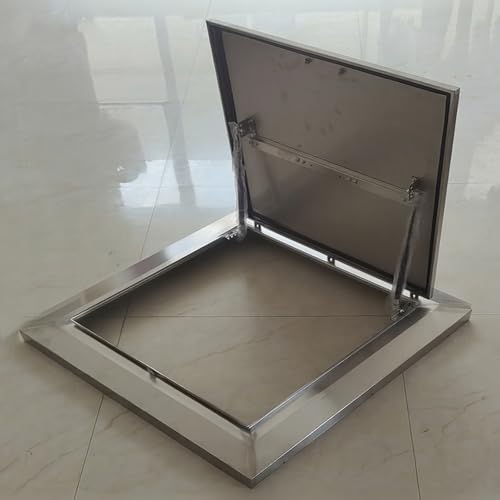 Zugangsklappe Aus Edelstahl, Revisionslukenabdeckung, Sicherheitstür Für Dachpaneele, Dachbodenzugangstür, Mit Gasdruckfederstangen, Geeignet Für Die Heimindustrie Zugangsklappe Aus Edelstahl, Revisionslukenabdeckung, Sicherheitstür Für Dachpaneele, Dachbodenzugangstür, Mit Gasdruckfederstangen, Geeignet Für Die Heimindustrie von STCERY