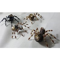 steampunk-Metallperlen-Spinne Mit Zahnrädern steampunk-Metallperlen-Spinne Mit Zahnrädern von STEAMFORGEDSTUDIOS