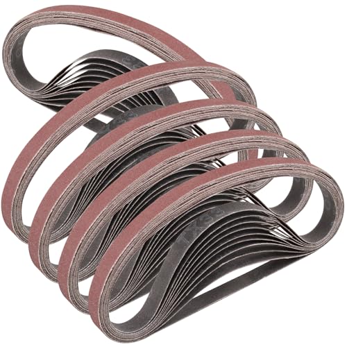 STEBRUAM 50 Stück Schleifband 13X457 Körnung 320 STEBRUAM 50 Stück Schleifband 13X457 Körnung 320 von STEBRUAM