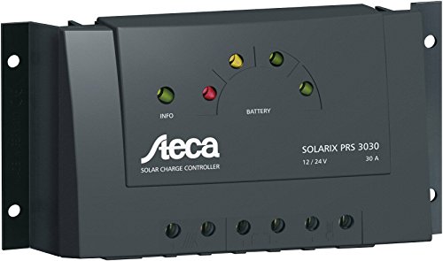 Steca Solarix PRS 3030 Laderegler Serie 12 V, 24V 30A von STECA