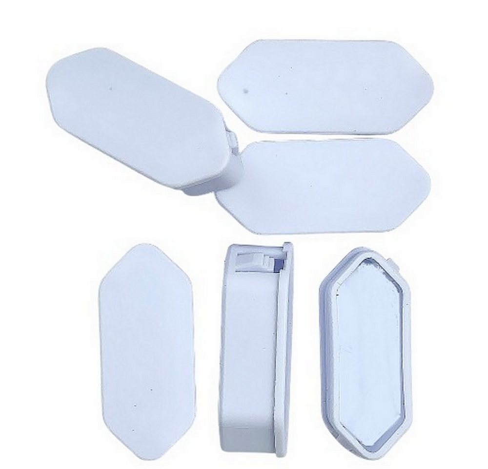 STECKEL Steckdosenblende STECKEL® Steckdosenabdeckungen – Euro & Schuko im Set wählbar, (Sparset, 6 tlg., Sparset), Staubschutz, Spritzschutz für Steckdosenleisten mit Euro-Stecker von STECKEL