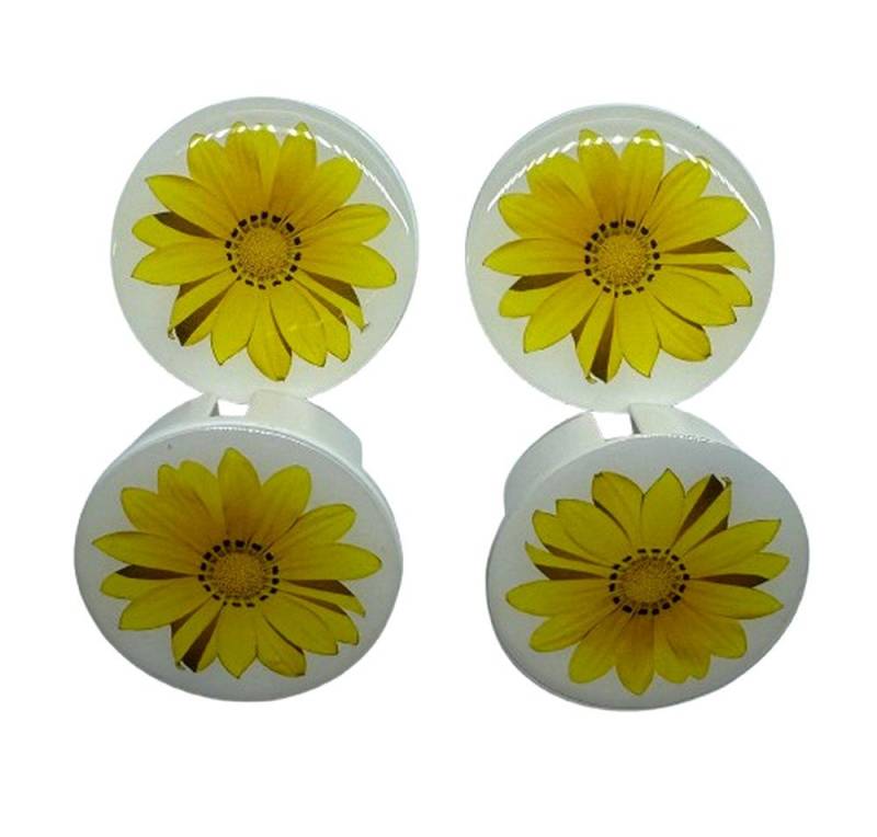 STECKEL Wanddekoobjekt 4xHochwertige STECKEL Steckdosenabdeckungen–Staub&Spritzschutz Deko (Spar-Set, 4er Set (4 Stück enthalten), abwaschbar, kein Ausbleichen bei direkter Sonneneinstrahlung von STECKEL