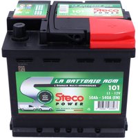 Batterie 12V 50Ah 450A 207x175x190 mm star&stop system + stecopower - 101 Batterie 12V 50Ah 450A 207x175x190 mm star&stop system + stecopower - 101 von STECOPOWER