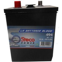 Batterie 6V 90Ah 450A 164x150x217 mm 6-Volt-Bereich (inkl. Säure) stecopower - 494 von STECOPOWER