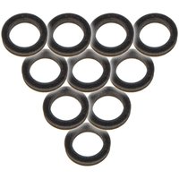 Gummi Dichtung, 12 x 18 x 2 mm (ve 10 Stück) - Stedo von STEDO