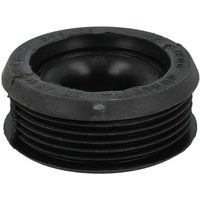 Euro WC-Spülrohrverbinder Dubletta ø 55 mm für Spülrohre schwarz - Stedo von STEDO