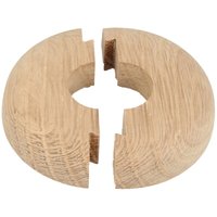 STEDO Echtholz-Einzelrosette - Eiche Roh - Loch: 22 mm x Aussen: 50 mm von STEDO