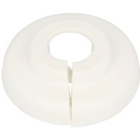 Scharnierrosette - weiß Loch: 12 mm x Aussen: 40 mm - Stedo von STEDO