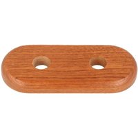 Stedo - Echtholz-Doppelrosette - Mahagoni - Loch: 15 mm x Aussen: 120 x 50 mm Stedo - Echtholz-Doppelrosette - Mahagoni - Loch: 15 mm x Aussen: 120 x 50 mm von STEDO