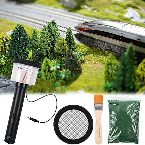STEEIRO Mini Grass Beflockung Applikator für DIY Begrasungsgerät Landschaftsbau Scenic Modellbau Sand Table STEEIRO Mini Grass Beflockung Applikator für DIY Begrasungsgerät Landschaftsbau Scenic Modellbau Sand Table von STEEIRO