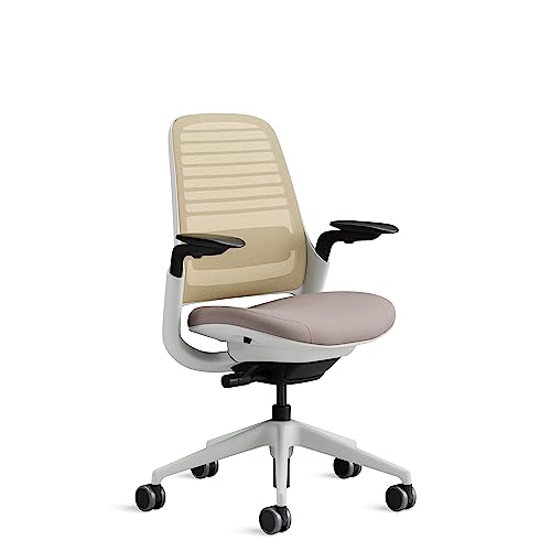 Steelcase Series 1 Ergonomischer Bürostuhl mit LiveBack Lumbalstütze und 4D-Armlehnen Linse von Steelcase