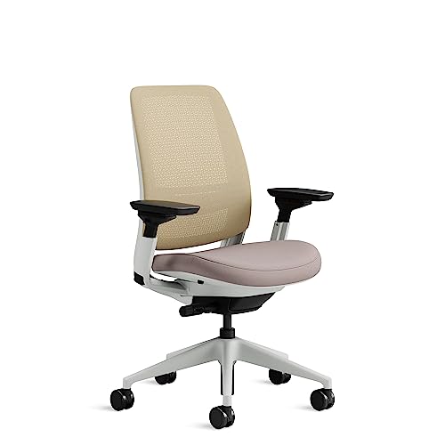 Steelcase Series 2 Ergonomischer Bürostuhl mit LiveBack Lumbalstütze und 4D-Armlehnen Linse, 72 x 64 x 101 von Steelcase