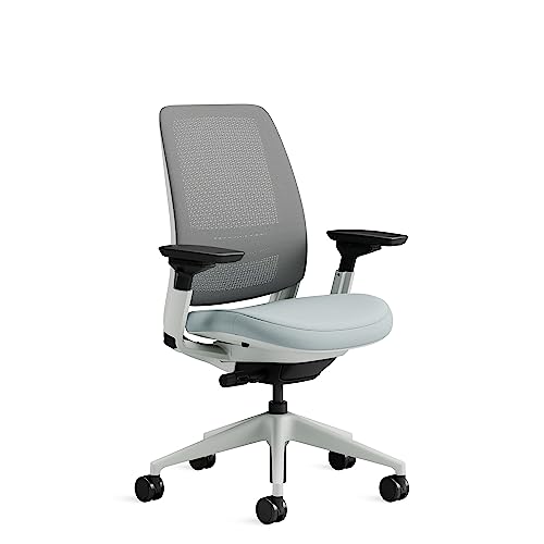 Steelcase Series 2 Ergonomischer Bürostuhl mit LiveBack Lumbalstütze und 4D-Armlehnen Sturmhorizont, 72 x 64 x 101 von Steelcase