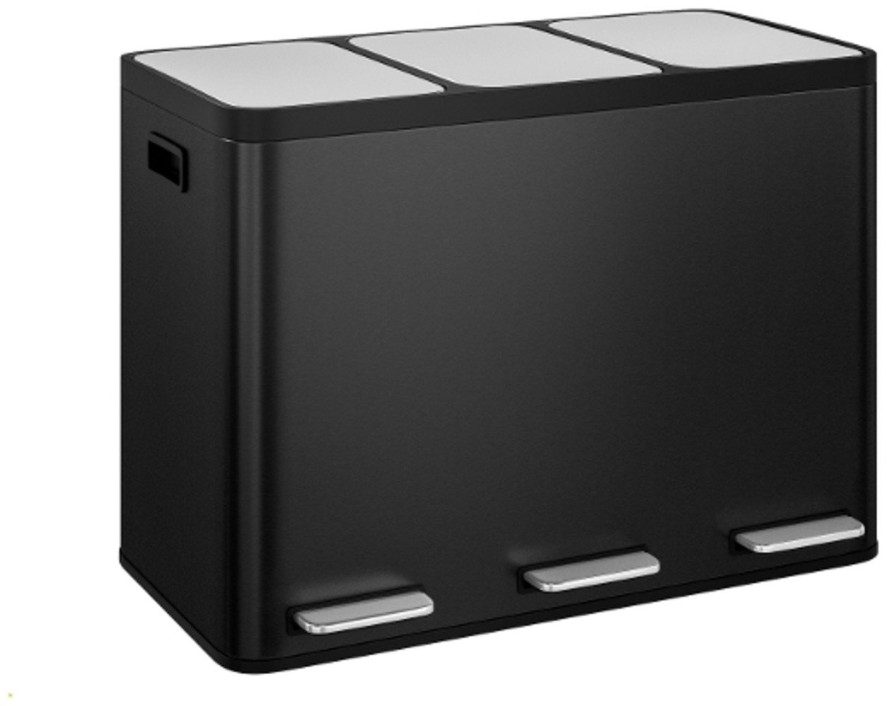 STEELSØN Mülleimer Epsilon 3x15 Liter, Abfalleimer aus Edelstahl, mit Soft-Close-Funktion & Inneneimer STEELSØN Mülleimer Epsilon 3x15 Liter, Abfalleimer aus Edelstahl, mit Soft-Close-Funktion & Inneneimer von STEELSØN