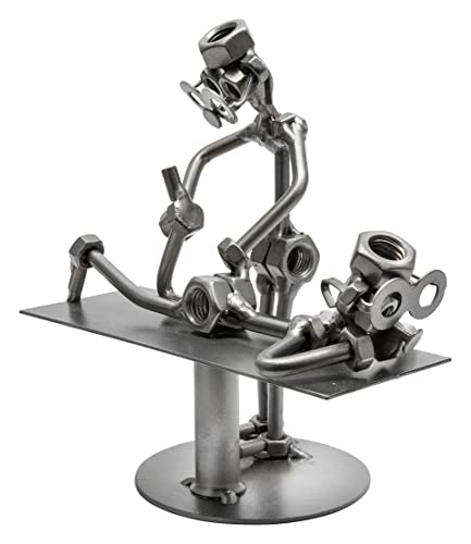 STEEMO Schraubenmännchen Physiotherapie Geschenk Metall-Kunst Deko 10x17x16 cm STEEMO Schraubenmännchen Physiotherapie Geschenk Metall-Kunst Deko 10x17x16 cm von STEEMO