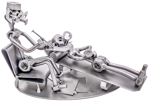 STEEMO Schraubenmännchen Psychiater Psychotherapeut - Metallkunst-Deko Geschenk 22x14x13 cm STEEMO Schraubenmännchen Psychiater Psychotherapeut - Metallkunst-Deko Geschenk 22x14x13 cm von STEEMO