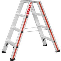 Matisère - Hymer Stufenstehleiter, beidseitig begehbar, 2x4 Stufen, Länge 1,04 m von MATISÈRE
