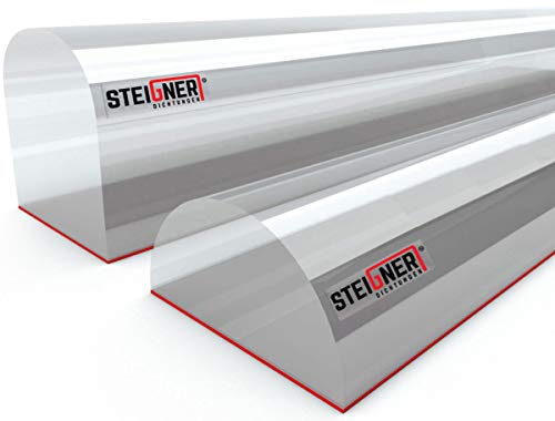 STEIGNER 180cm Schwallschutz Acryl Halbrundstab - SDD03 Höhe 10mm - Spritzschutzprofil Halbrundprofil Schwallschutzprofil Dusche Wasserabweiser Badewannenaufsatz Kunststoffprofile halbrund STEIGNER 180cm Schwallschutz Acryl Halbrundstab - SDD03 Höhe 10mm - Spritzschutzprofil Halbrundprofil Schwallschutzprofil Dusche Wasserabweiser Badewannenaufsatz Kunststoffprofile halbrund von STEIGNER