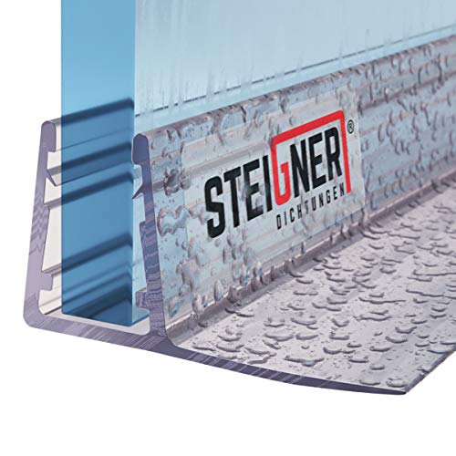 STEIGNER Duschdichtung, 80cm, Glasstärke 6/7/ 8 mm, Gerade PVC Ersatzdichtung für Dusche, UK02 STEIGNER Duschdichtung, 80cm, Glasstärke 6/7/ 8 mm, Gerade PVC Ersatzdichtung für Dusche, UK02 von STEIGNER