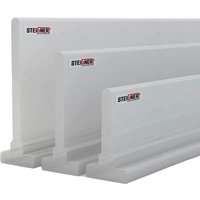 Steigner - Duschdichtung Duschkabinen Dichtung 30cm SDD02-T-10 Silikon Wasserabweiser 10,5mm Höhe Silikondichtung Dusche Dichtprofil Duschabtrennung von STEIGNER