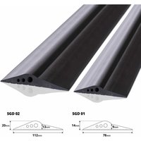 Garagentor Dichtung Bodenabdichtung aus epdm, 4,5m, 20mm x 112mm, SGD02 - Steigner von STEIGNER