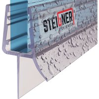 Duschdichtung, 140cm, Glasstärke 7/ 8 mm, Gerade pvc Ersatzdichtung für Dusche, UK33-08 - Transparent - Steigner von STEIGNER